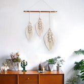 Macrame Feathers Wall Hanging